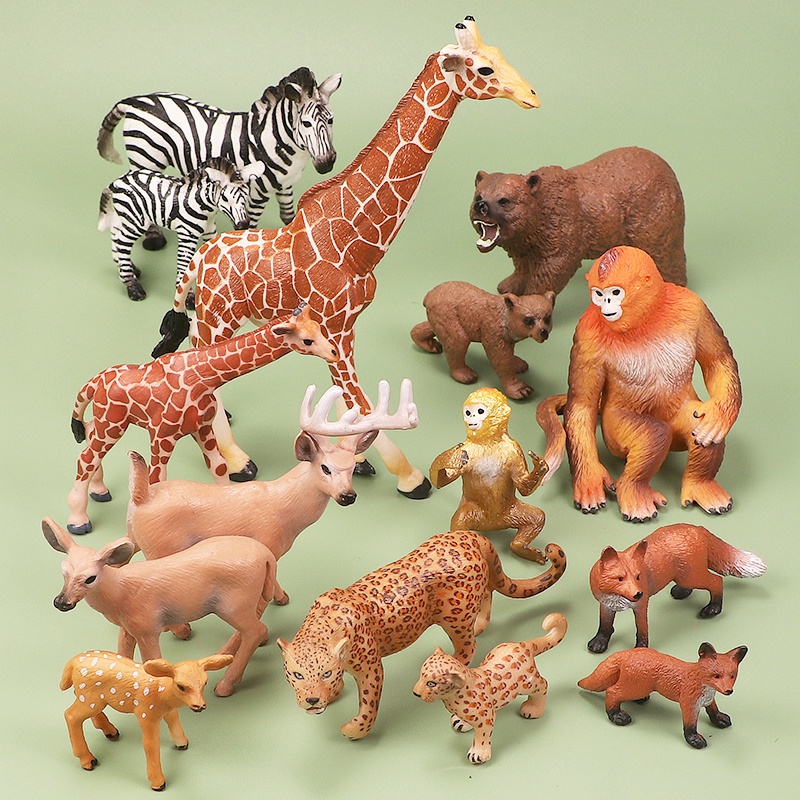 Mô Hình Động Vật Hoang Dã Bằng PVC Cho Bé