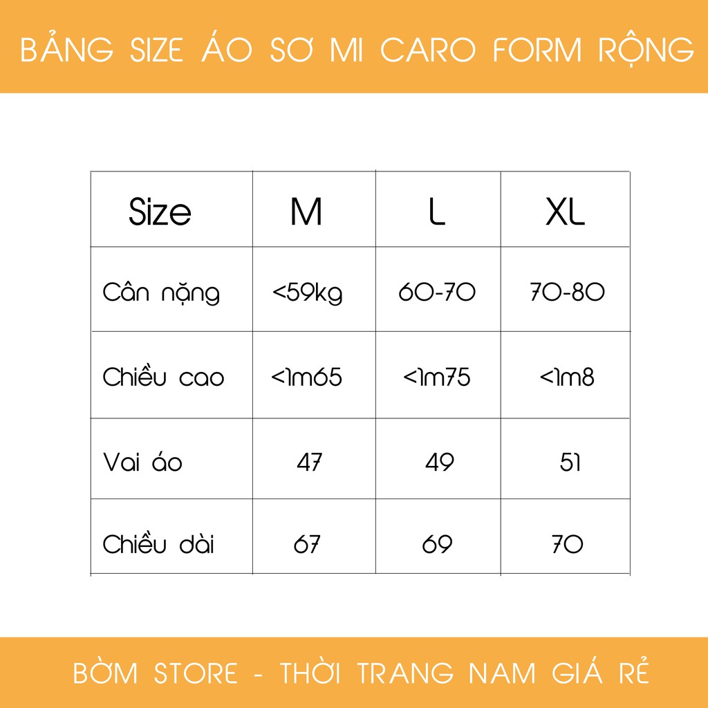 Bờm Store - Áo Sơ Mi Caro Nam Đen sọc trắng 161 | BigBuy360 - bigbuy360.vn