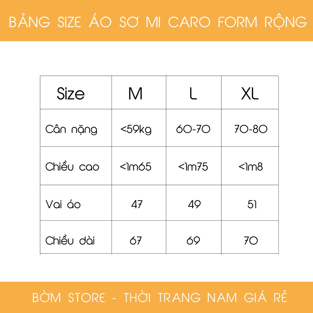 Bờm Store - Áo Sơ Mi Caro Nam Đen sọc trắng 161