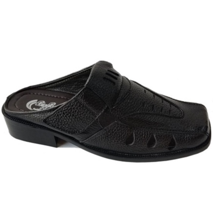 Dép bít đầu nam da bò BIGBEN cao cấp SB78 | BigBuy360 - bigbuy360.vn