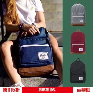 Herschel Backpack Waterproof Backpack Large Capacity Travel Bag Versatile Leisure Book