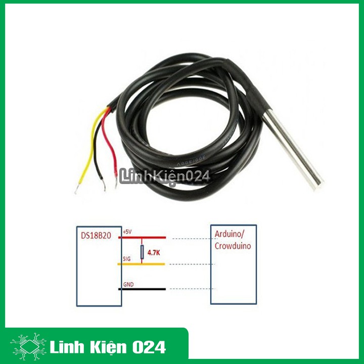 DÂY ĐO NHIỆT ĐỘ DS18B20