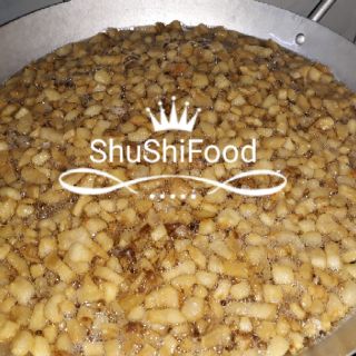 Tóp mỡ cháy mắm tỏi