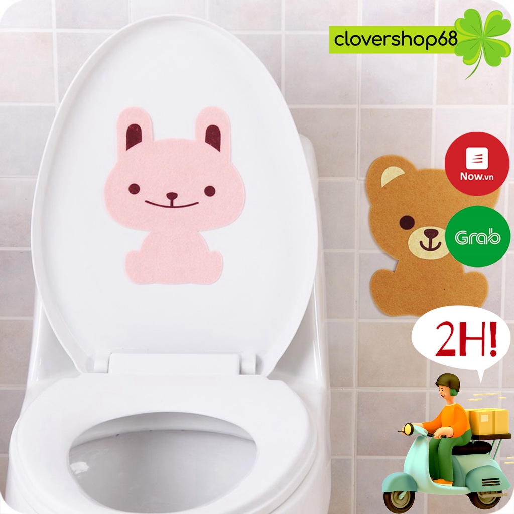 Miếng Dán Khử Mùi Nhà Vệ Sinh, Nhà Bếp, Phòng Khách Nhiều Mẫu Siêu Đáng Yêu  🍀 Clovershop68 🍀