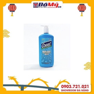 Sữa Tắm Gội Coast Hair & Body Wash Classic Pacific Force Scent 946ml