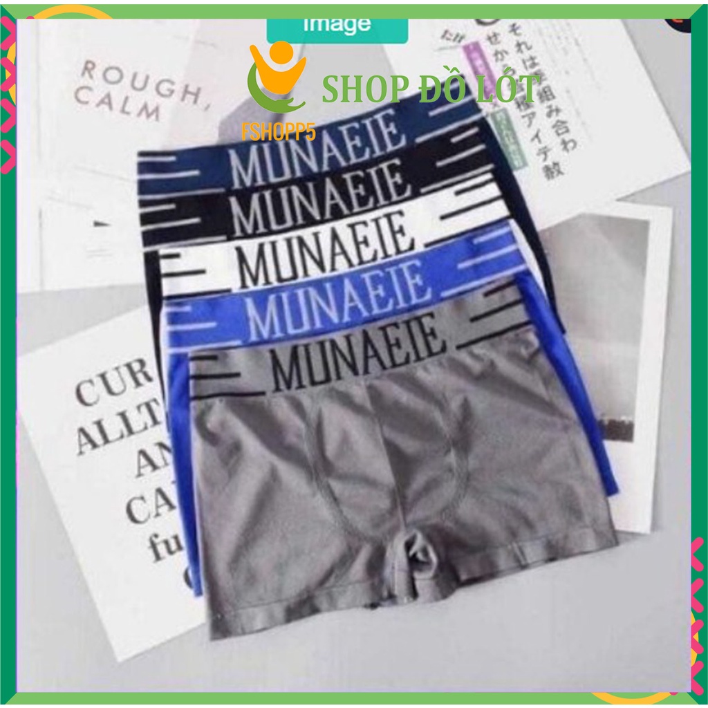 SET 3 Quần sịp đùi nam boxer cao cấp co giãn kháng khuẩn khử mùi LOTNAM11