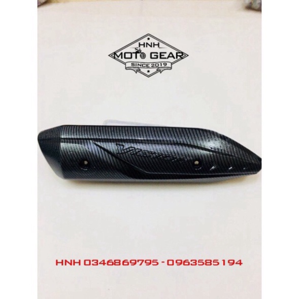 Ốp Carbon Cho Honda Vision Chính Hãng Artista Bộ 6 Món