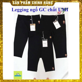 Quần legging ngố chất umi co dãn thoải mái thời trang
