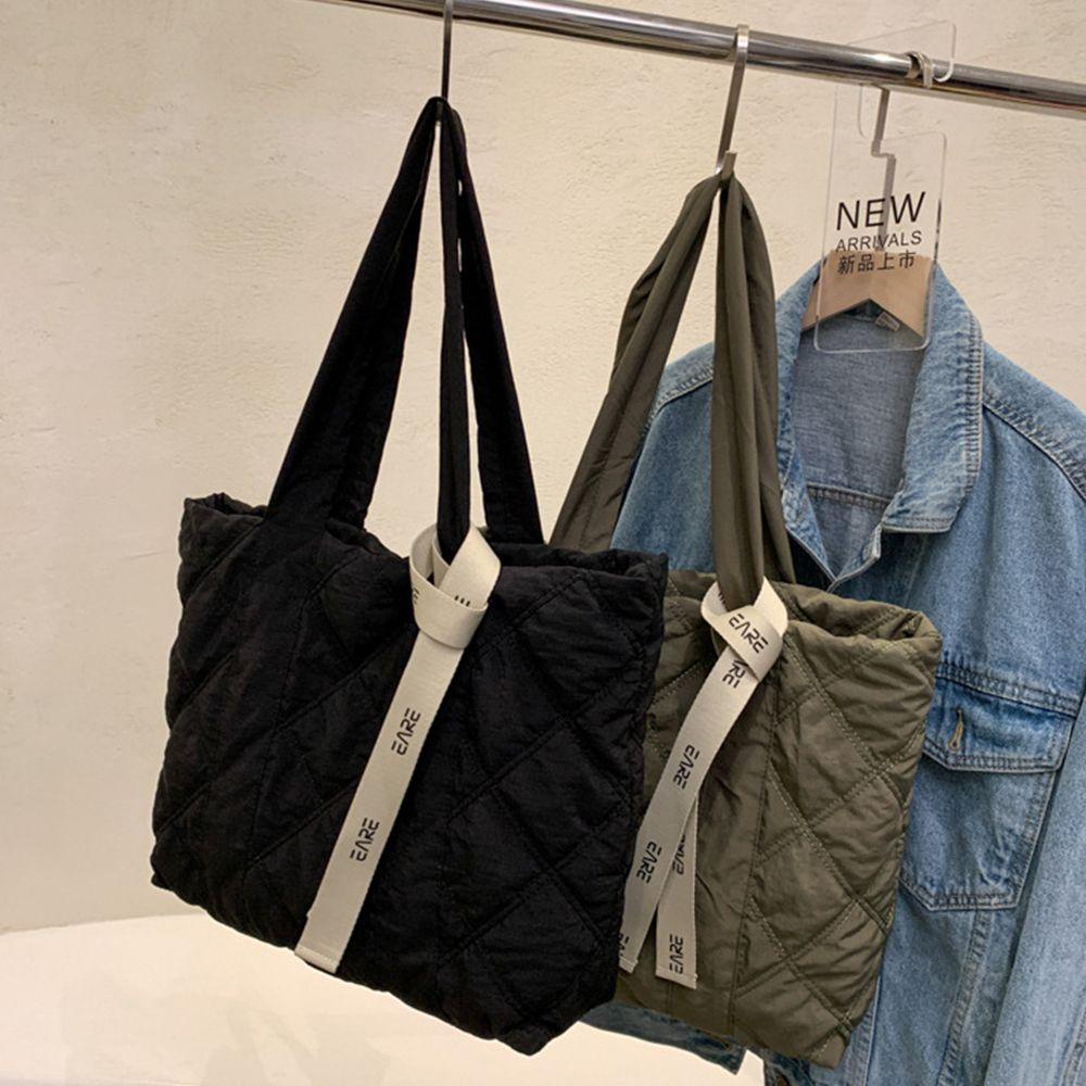 Túi Đeo Vai Cỡ Lớn Chất Liệu Cotton Thời Trang Cho Nữ