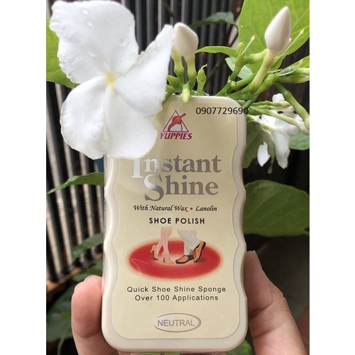 Đánh bóng nhanh đồ da đen Yuppies Instant Shine Shoe Polish
