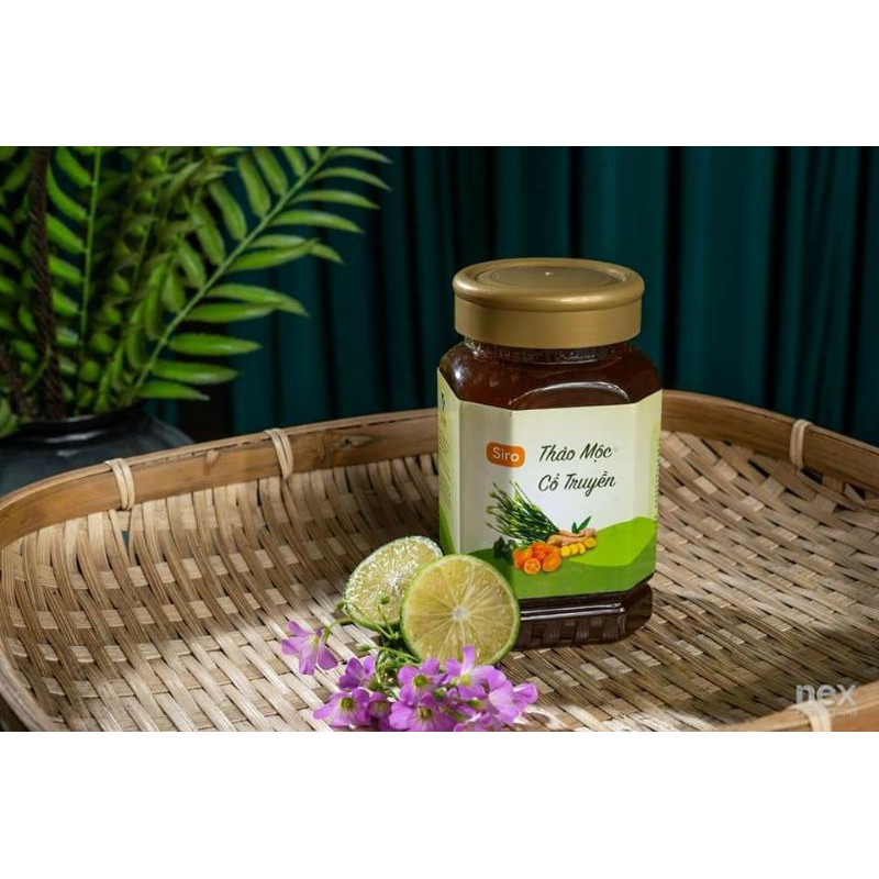 Siro ho Thảo Mộc Cổ Truyền 100% nguyên liệu thiên nhiên phòng và giảm các triệu trứng ho tốt cho cả trẻ sơ sinh 360ml | Thế Giới Skin Care