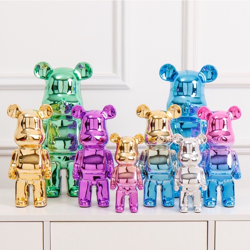 Mô Hình Bearbrick Galaxy Cao Cấp Mới Nhất 2022, Bearbirck Nhiều Màu Sắc - SHIN STORE