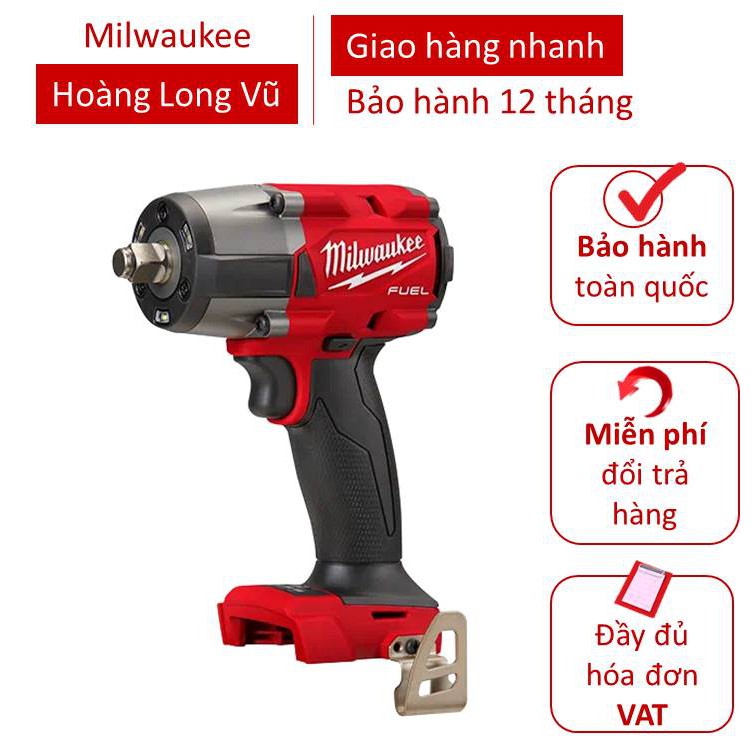 Máy siết bu lông Milwaukee M18 FMTIW2F12-0X (2962-20) – Dòng máy mới nhất