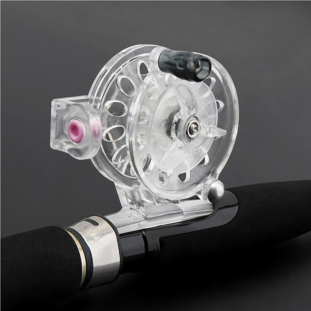 Máy câu cá bằng nhựa Abs siêu nhẹ 45mm 55mm cao cấp