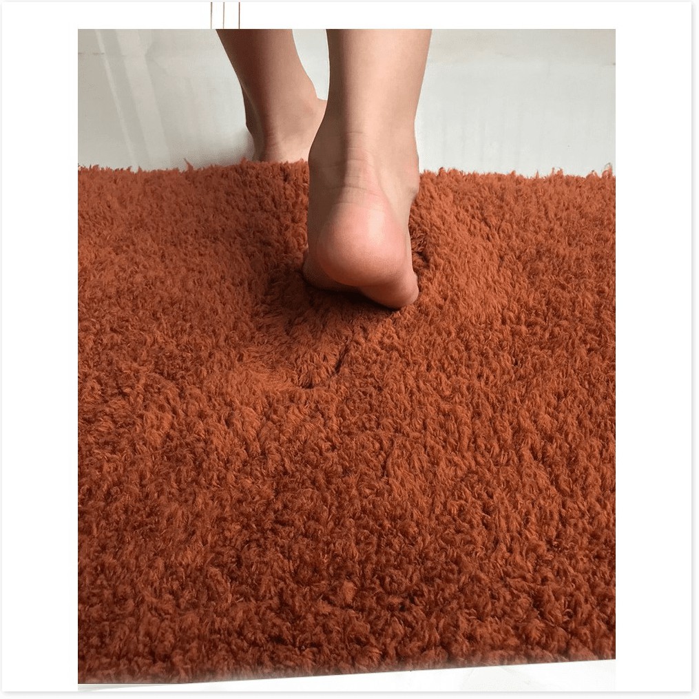 Thảm Lau Chùi Chân GIGAHOME Len Sợi Nhỏ, Thấm Hút, Chống Trượt, Trang Trí Nhà 40x60cm 5202