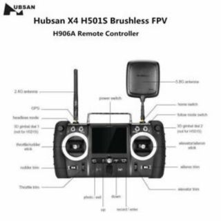 hubsan h906a transmitter