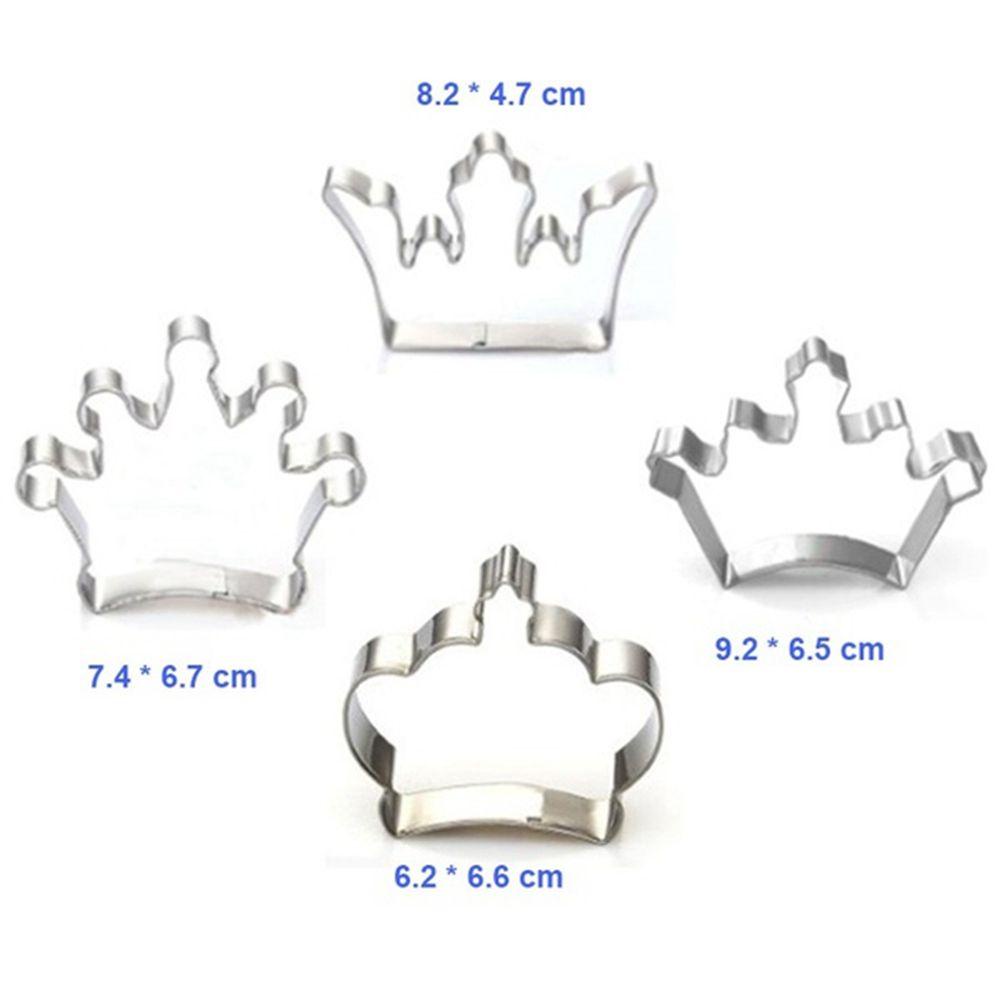 AUGUSTINA Khuôn Kim Loại Cắt Bánh Cookie Hình Vương Miện Hoàng Tử