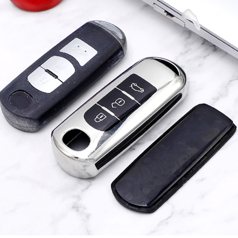 Vỏ Bảo Vệ Chìa Khóa Thông Minh Cho Mazda 2 3 6 Atenza Axela Demio CX-5 CX5 CX-3 CX7 CX-9 2015-2019