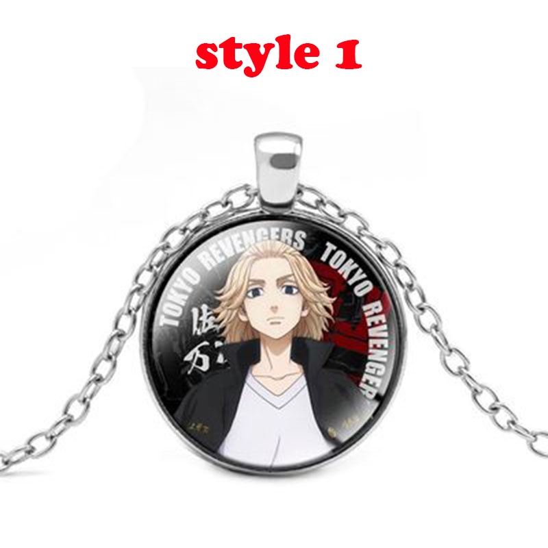 Vòng cổ Mặt Kính Hoạt Hình Tokyo Ghoul Revengers Hanemiya Kazutora Manjirou Sano