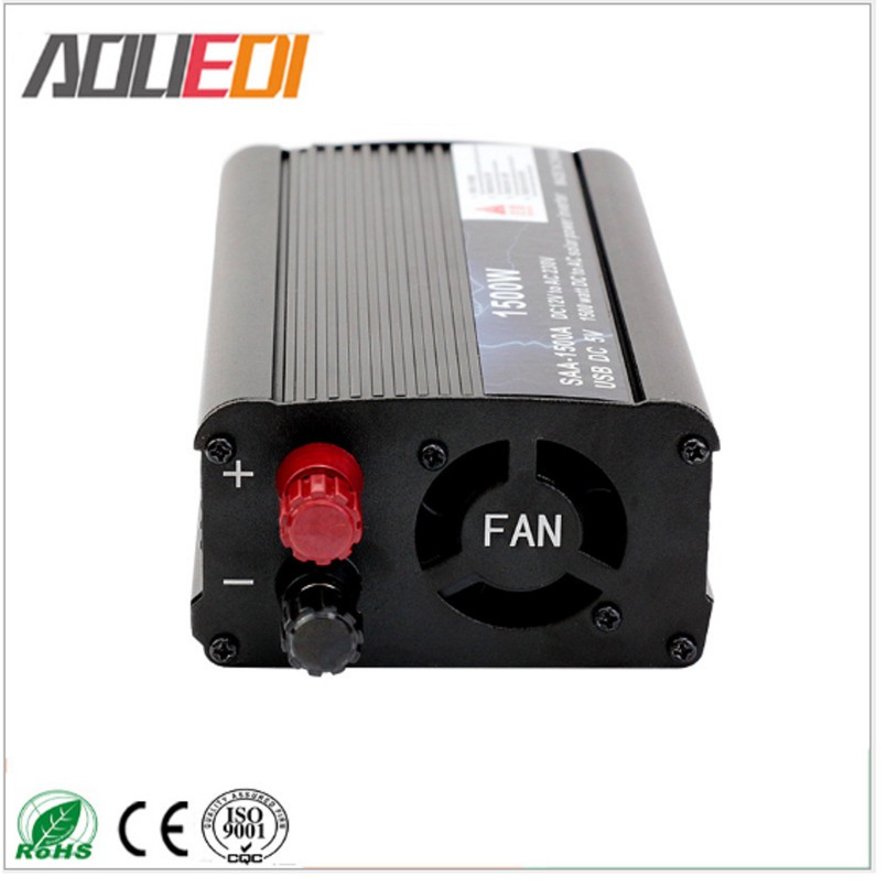 Bộ kích điện 12v lên 220v 1500w - 1500w 2-1