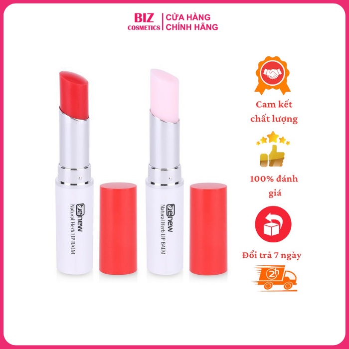 Son dưỡng môi chống thâm môi có màu BENEW NATURAL HERB LIP BALM 3.5g