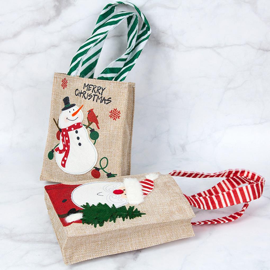 Túi Xách Đựng Quà Giáng Sinh / Nông Trại Trang Trí Nhỏ Gọn