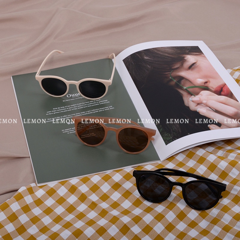 Kính Mát Phong Cách retro Hàn Quốc Mới