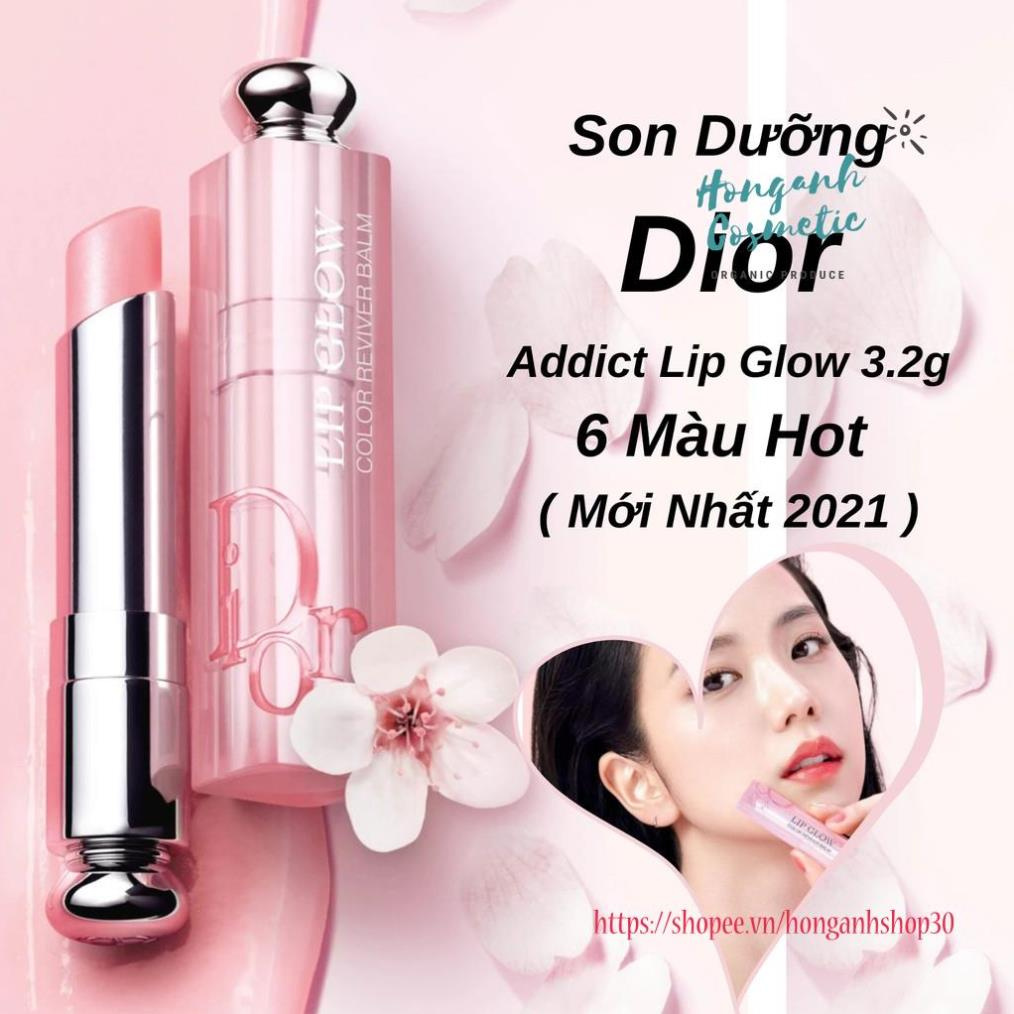 Son Dưỡng Dior 2021 Addict Lip Glow 3.2g 6 Màu Hot – dưỡng ẩm mướt môi