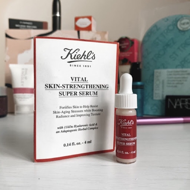 Tinh chất Kiehl's Vital Skin-Strengthening Hyaluronic Acid Super Serum mini 4ml