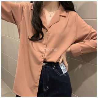 [ĐỒNG GIÁ 99K]  Áo Sơ Mi Dài Tay Vải Lụa Mềm Mịn
