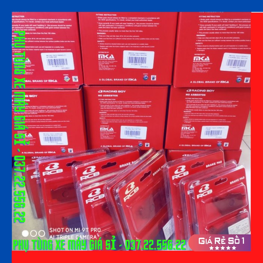 Bố Thắng RCB Chính Hãng: Ex 135-150 - Winner - Wave - Satria - SH - Wave 125
