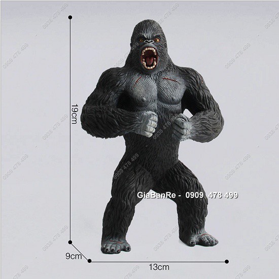 Mô Hình Tinh Tinh King Kong Size Lớn 19cm - 7696