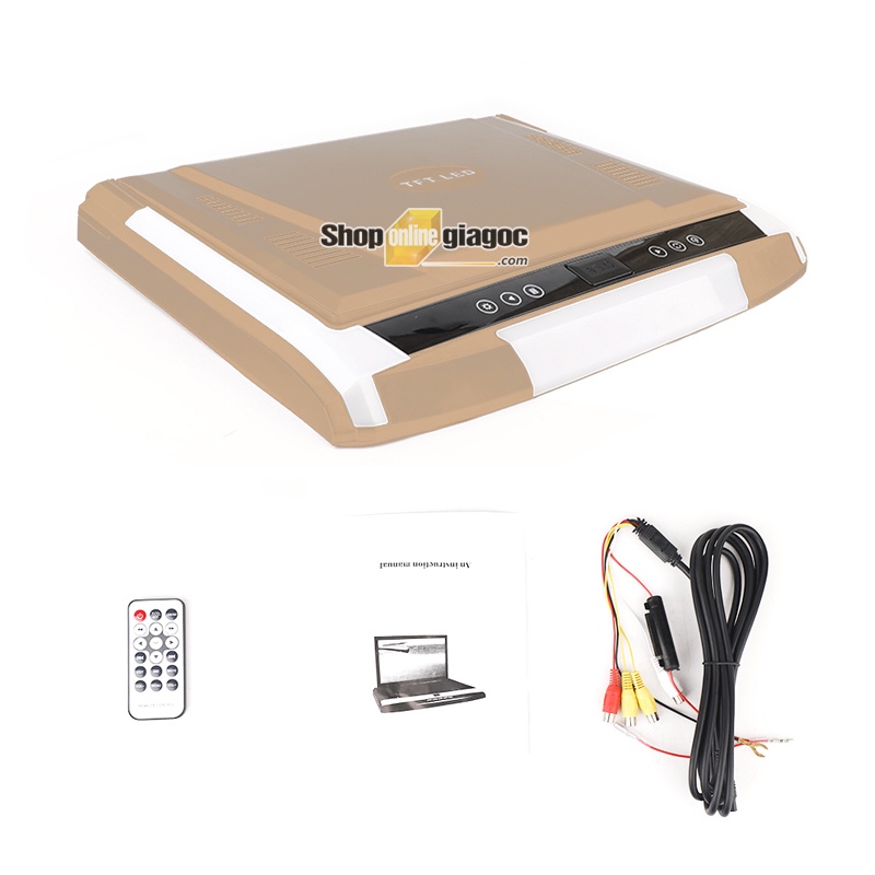 Màn Hình Ốp Trần Ô Tô 12.1 Inch Full HD 1080P Phát Nhạc MP5 Qua Loa Xe