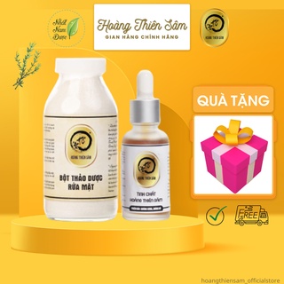 Combo hoàng thiên sâm cho da sẹo rỗ mụn viêm nám tàn nhang
