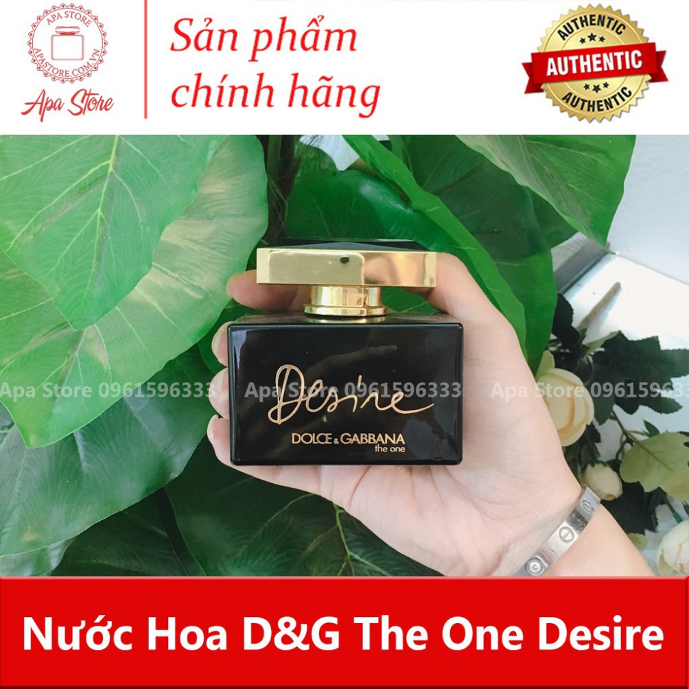 Nước Hoa Nữ Dolce Gabbana The One Desire Chai Full