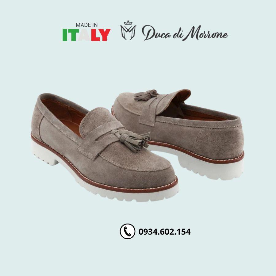 Giày Da Nam MADE IN ITALIA Cao Cấp, Chống Trơn Trượt Nhập Khẩu Chính Hãng Italy – P108