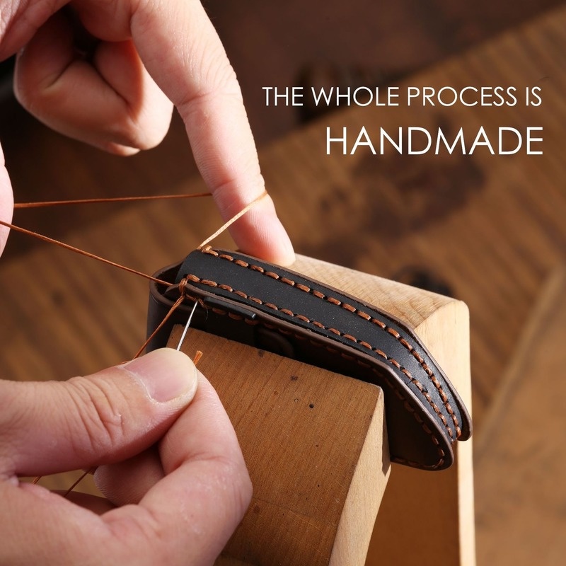 Ốp da ngựa đựng chìa khóa điều khiển cho xe kia k5 sportage r stinger sorento cerato carnival thế hệ 4