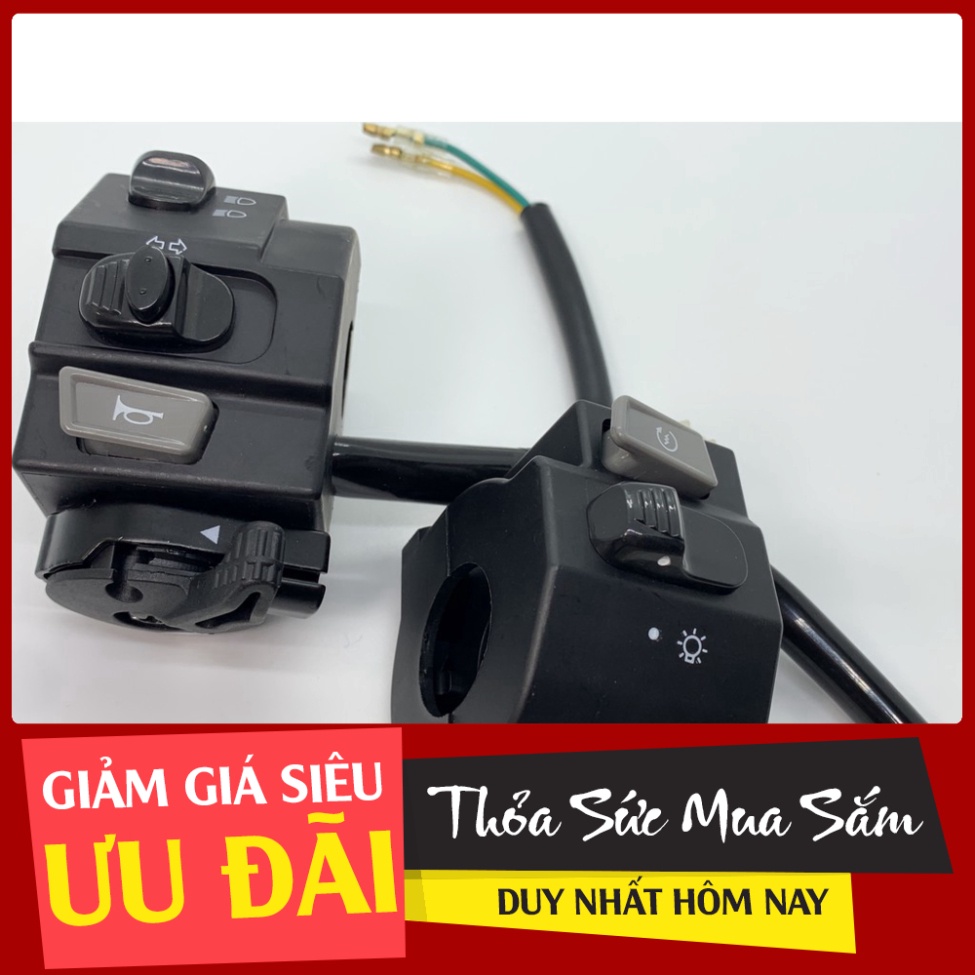 Loại Tốt Nhất Bộ Cùm công tắc Sirius Yamaha hiệu Denki Giá Rẻ Nhất