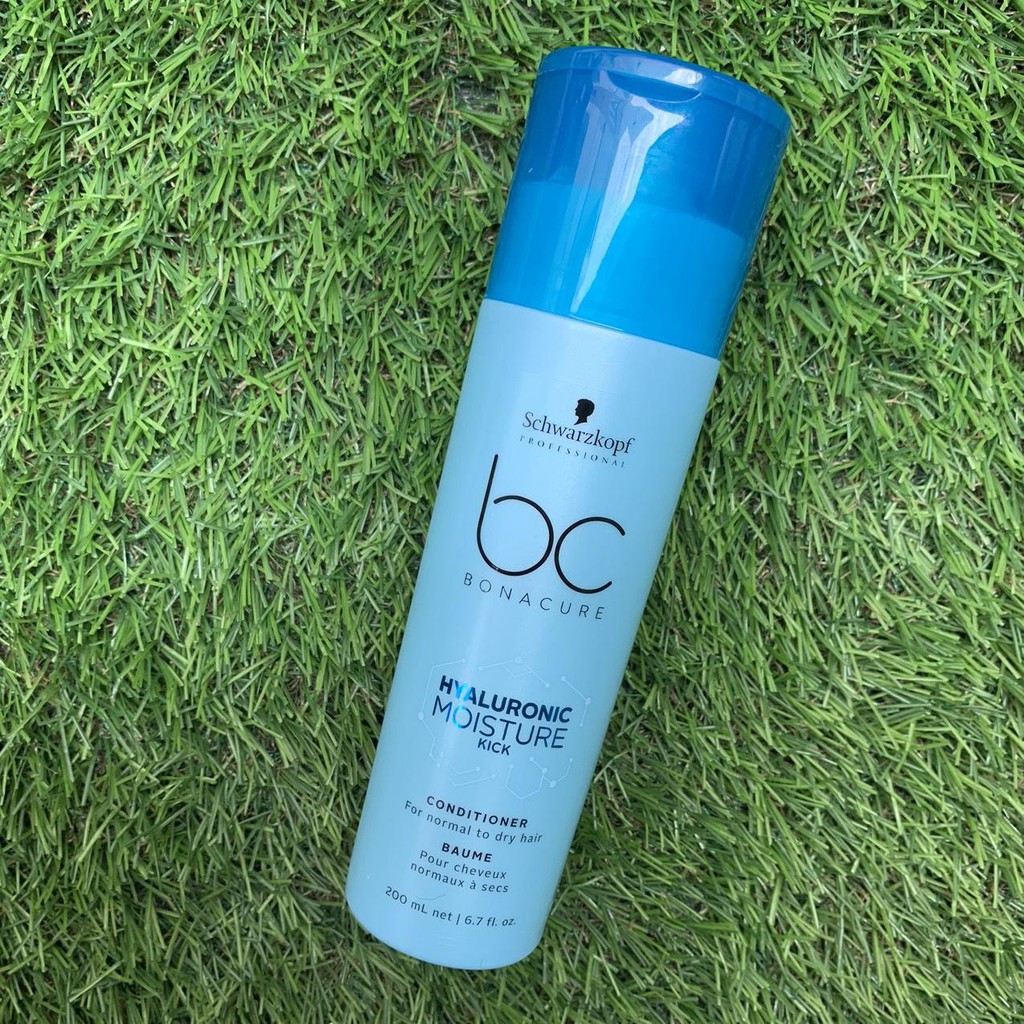 Dầu xả Schwarzkopf BC Bonacure Hualuron Moisture Kick Micellar giữ ẩm tóc khô 200ml