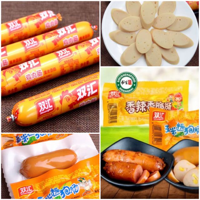 Combo 10 xúc xích cay, xúc xích ngô [32g]