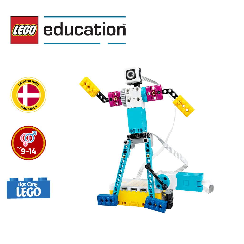 LEGO EDUCATION Bộ Kỹ sư Robot SPIKE Prime Cơ bản 45678