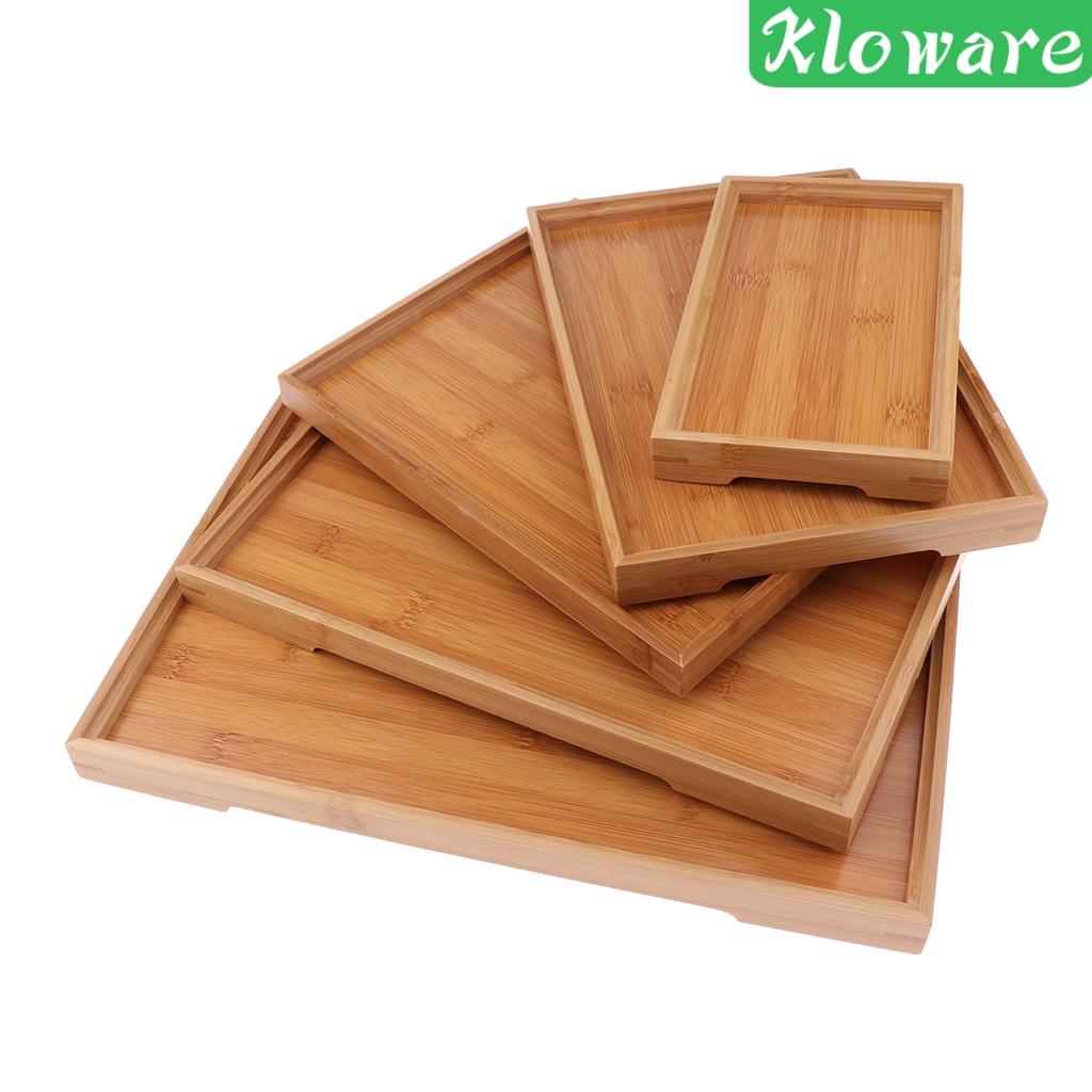 Bộ Khay Phục Vụ Thức Ăn Bằng Gỗ Nhiều Kiểu Dáng Trang Trí Cho Quán Bar / Đồ Ăn