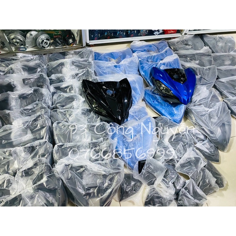 Bộ mặt nạ Lc ex 5s  4 món nhu hình xanh với đen