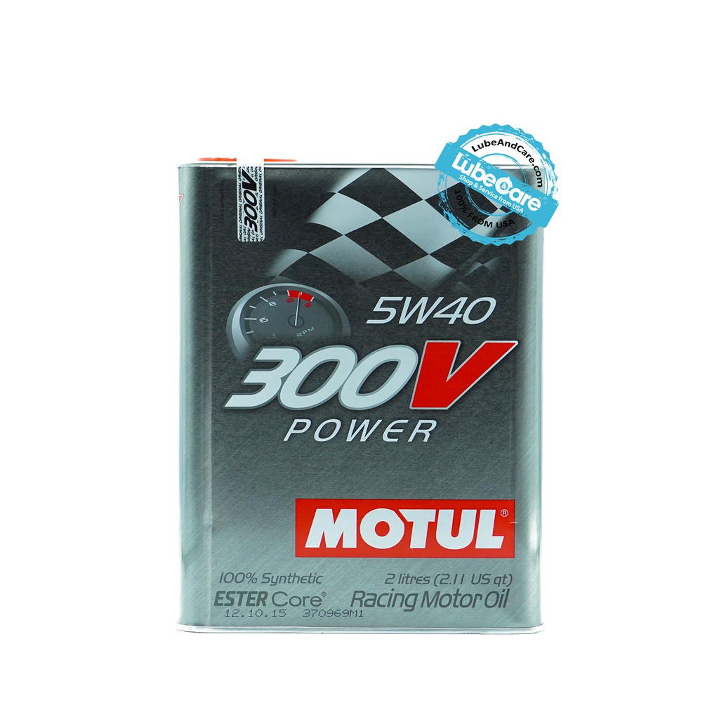 Dầu nhớt động cơ Motul 300V POWER 5W40