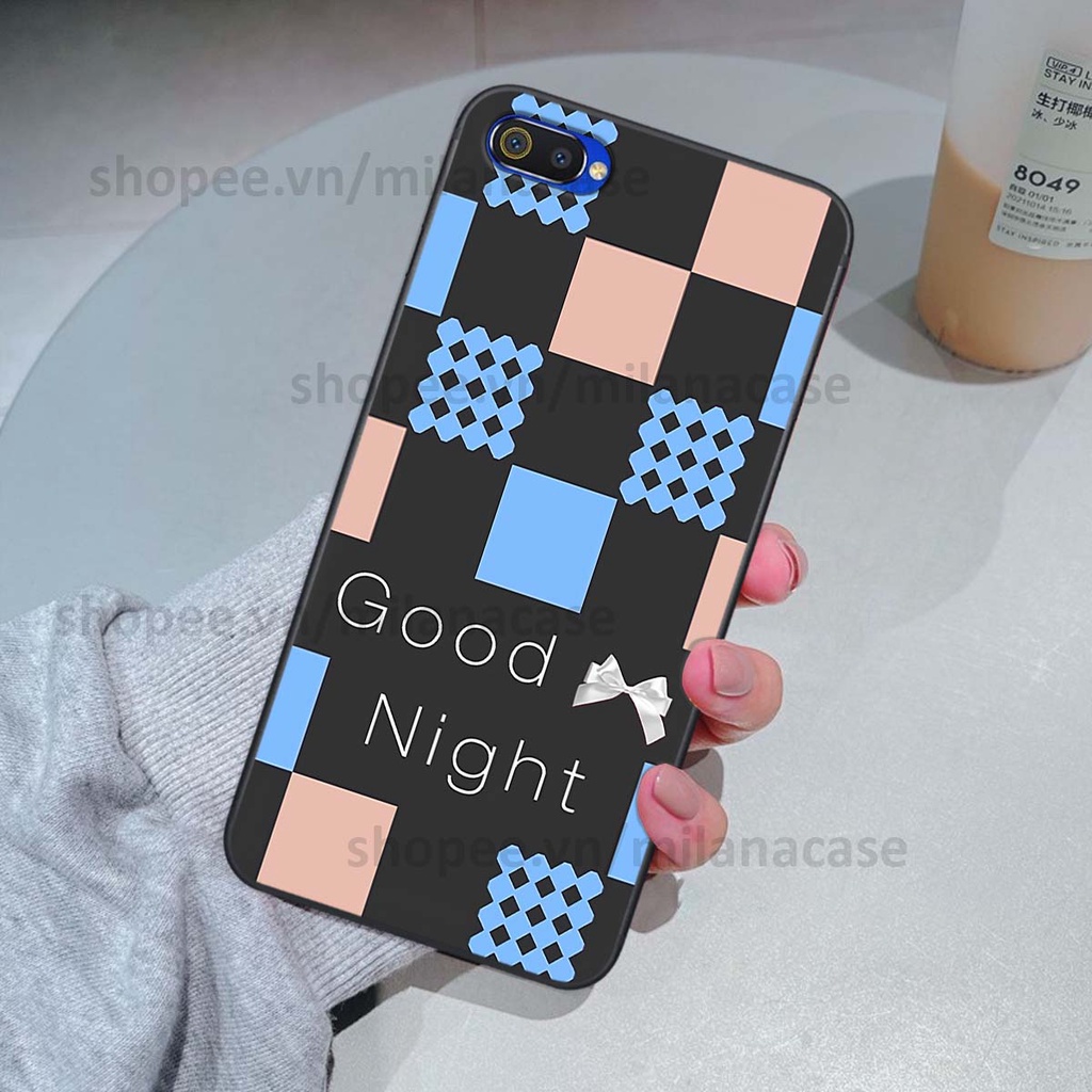 Ốp Realme C1 / C2 caro họa tiết nhiều màu sắc siêu đẹp thời trang cá tính