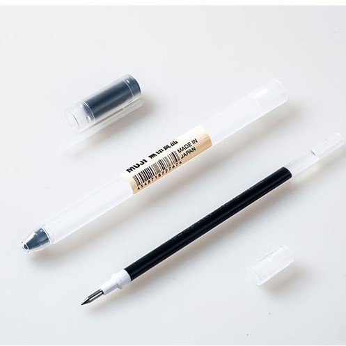 Bút gel MUJI Chính Hãng 100% 0.38/0.5mm - bút đi nét có nắp B04