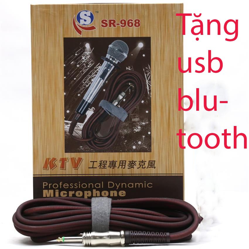 MICRO HÁT KARAOKE SHURI 968