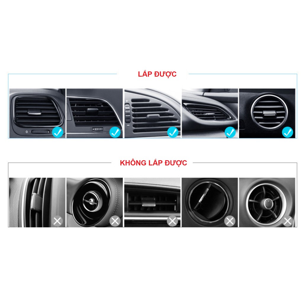 Giá để điện thoại trên ô tô Baseus AH-001 ( Dạng Kẹp ) | BigBuy360 - bigbuy360.vn