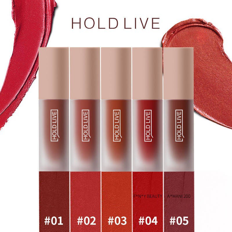 (Hàng Mới Về) Set 5 Son Môi Hold Live Chống Thấm Nước Và Lâu Trôi Cao Cấp | BigBuy360 - bigbuy360.vn