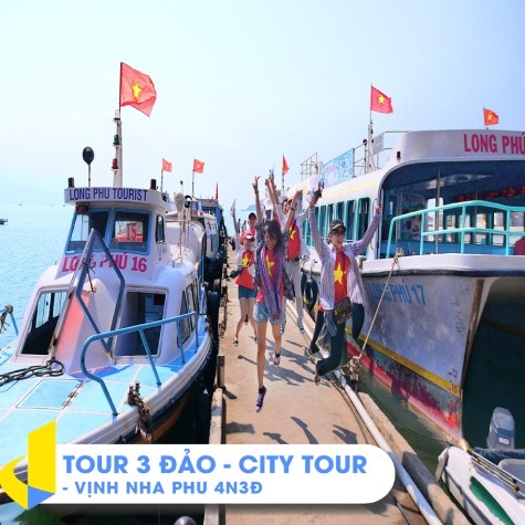 NHA TRANG [E-Voucher] - Tour 3 Đảo – City Tour – Vịnh Nha Phu 4 Ngày 3 Đêm